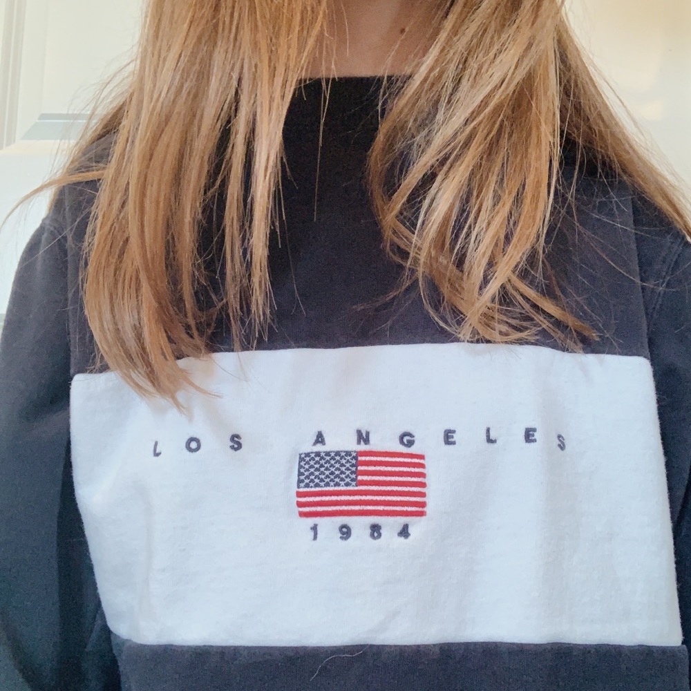 brandy melville los angles sweatshirt